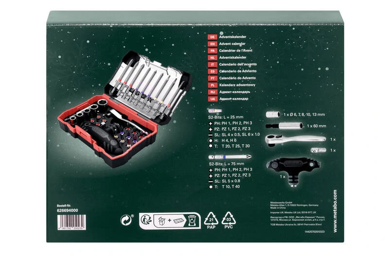 Adventní kalendář METABO