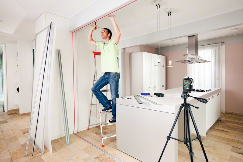 Samonivelační křížový laser BOSCH PLL 360 SET