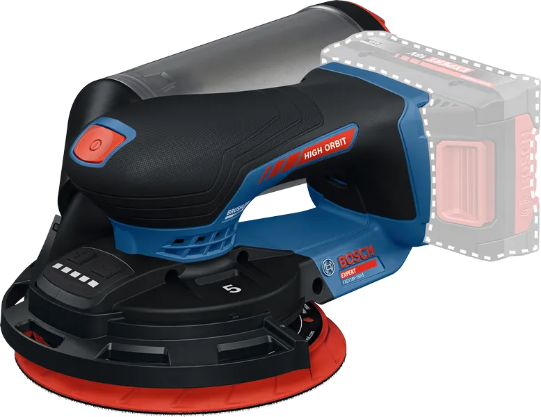 Akumulátorová excentrická bruska Bosch EXPERT EXEX18V-150-5