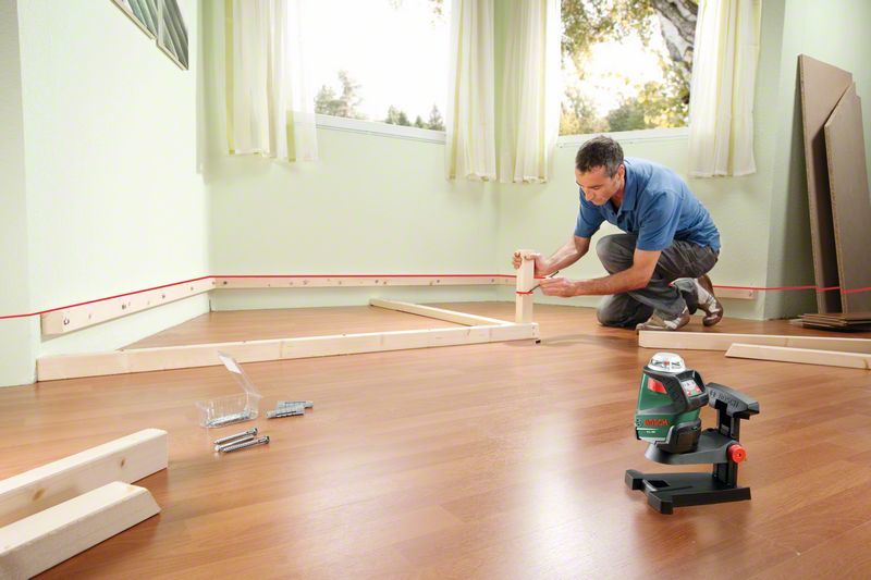 Samonivelační křížový laser BOSCH PLL 360 SET